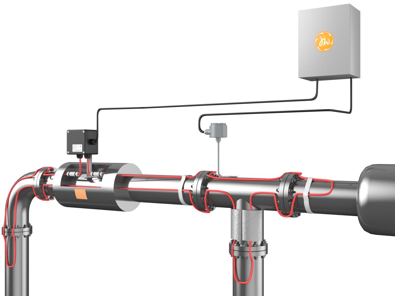 Constant Power Electric Heat Tracing System Composition