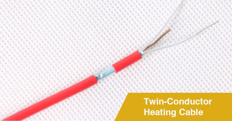 Twin-conductor Heating Cable