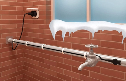 Prevent Your Pipes From Freezing With Heating Cables