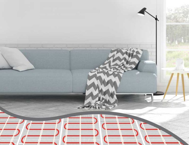 Graphic: Electric UFH Living Room