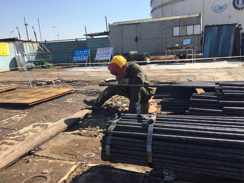 DN600 crude oil pipeline connecting project of Sinochem Tianjin Port Petrochemical Storage Co., Ltd./Crude oil pump house project