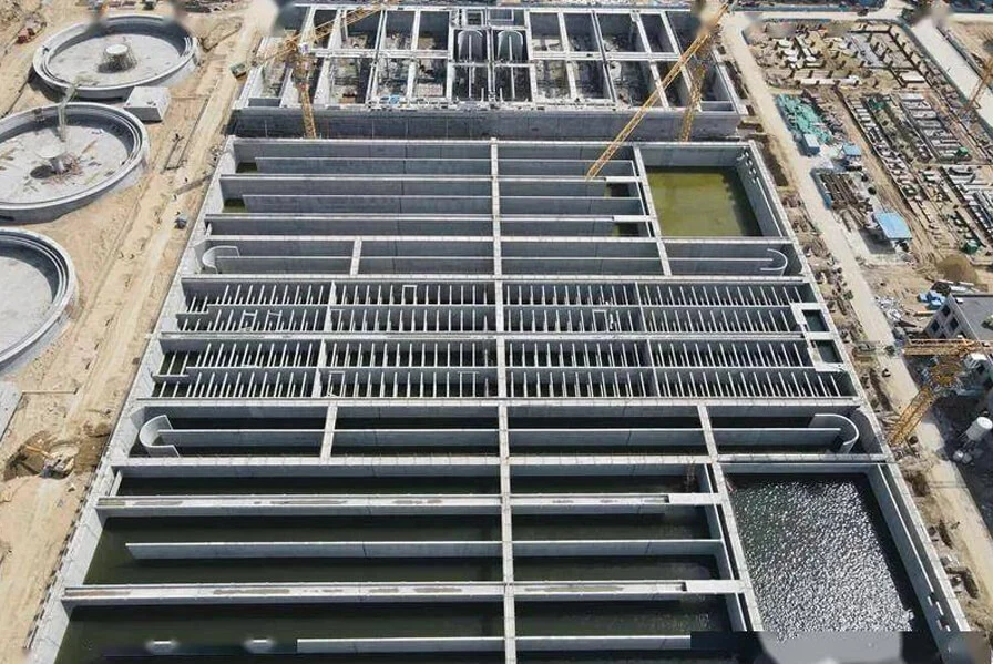 Shandong Yulong Petrochemical Industrial Park Sewage Treatment Plant Project - Sewage Treatment Plant Secondary Sedimentation Tank Sludge Tank and Scum Tank Pipeline