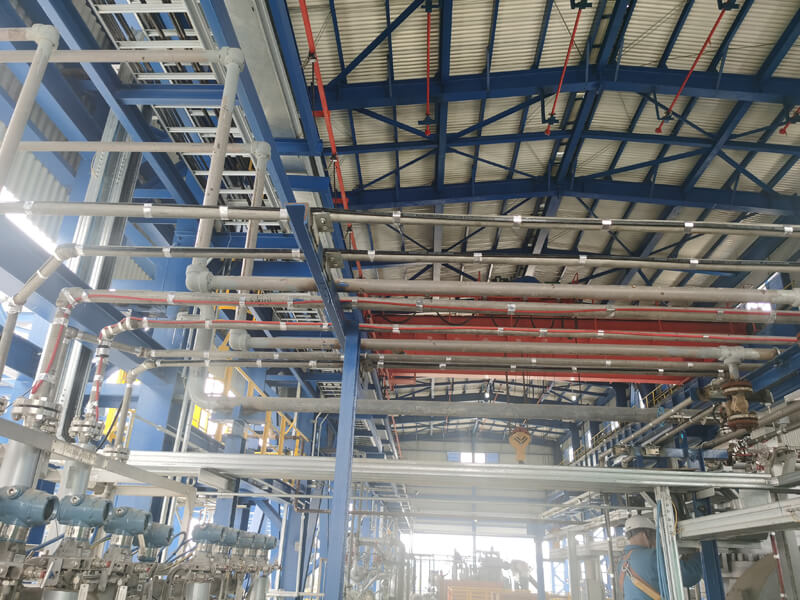 1.2 Million T/Y Light Hydrocarbon Unit and External Pipe Gallery of Shandong Shouguang Luqing Petrochemical Co., Ltd.