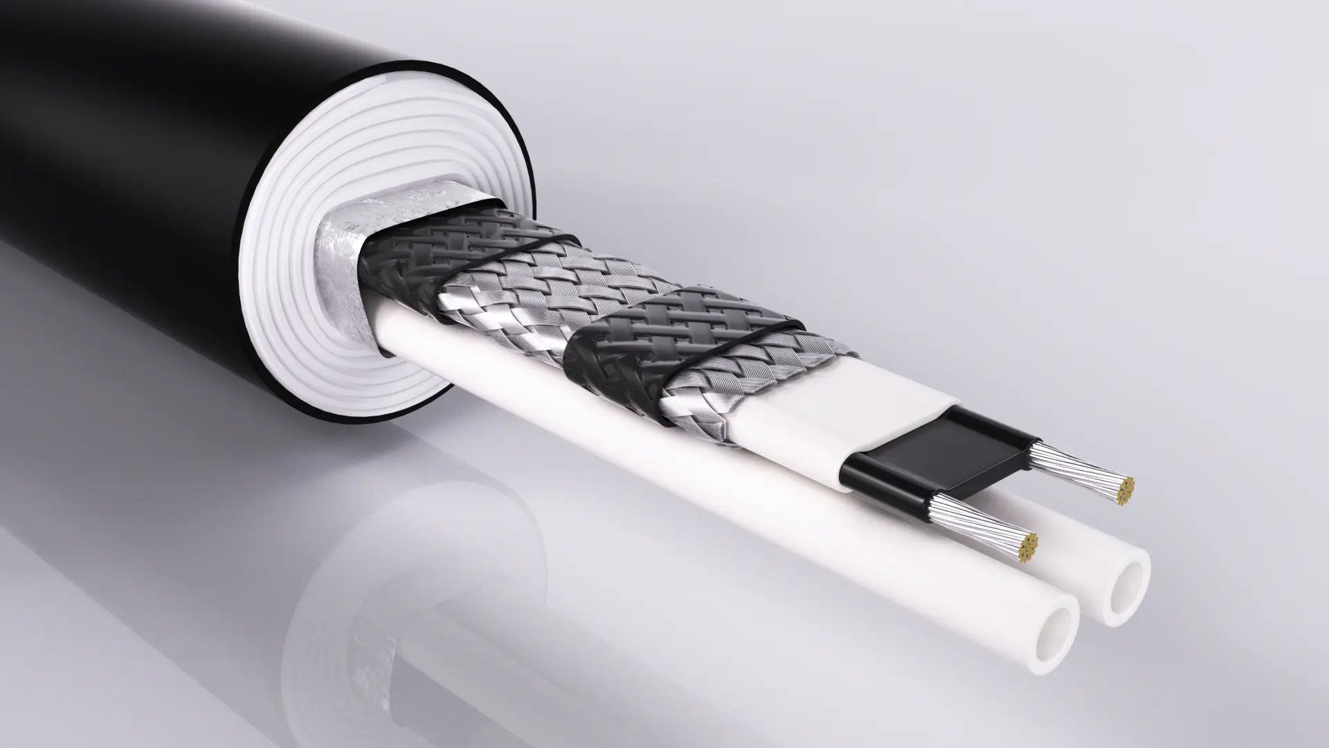 Low-Temperature Self-Regulating Electrical Tracing Tubing Bundle EHTR